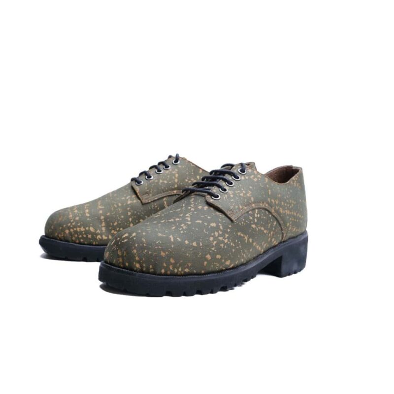 Maridadi Walk | Handcrafted Unisex Fabric Derby Shoes - Image 3