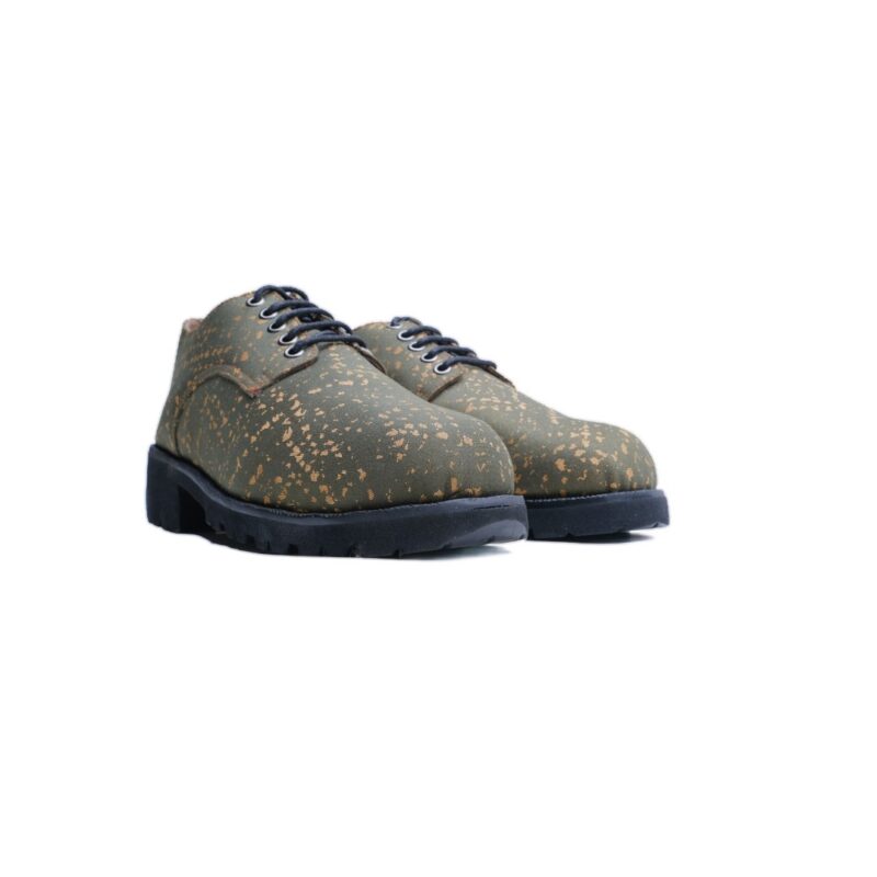 Maridadi Walk | Handcrafted Unisex Fabric Derby Shoes - Image 2